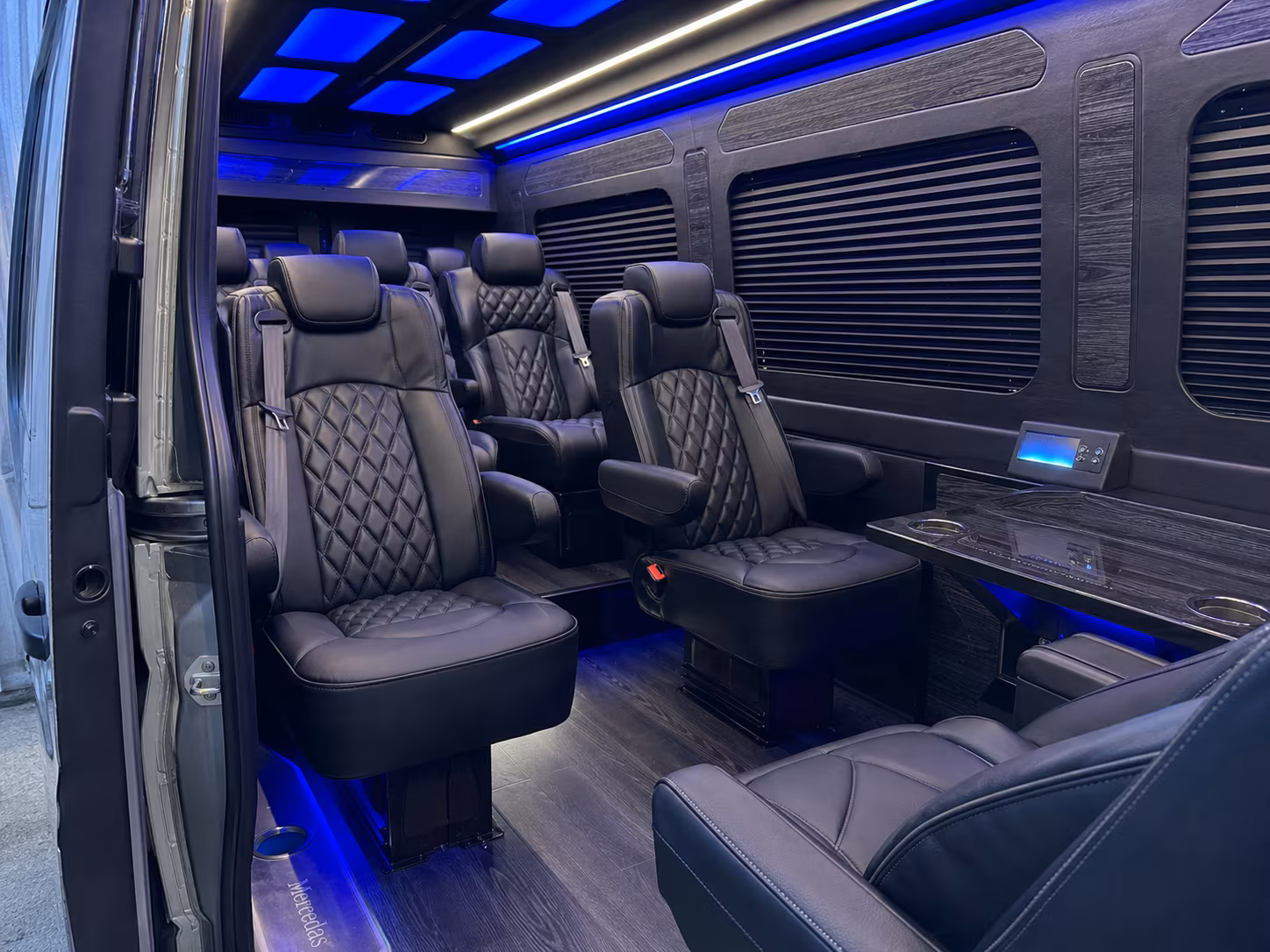 sprinter van transportation for groups and events across tampa
