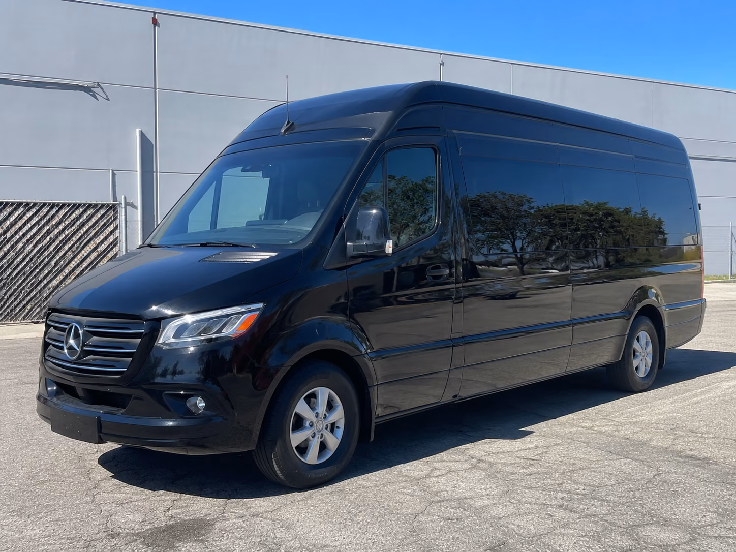 sprinter van with driver