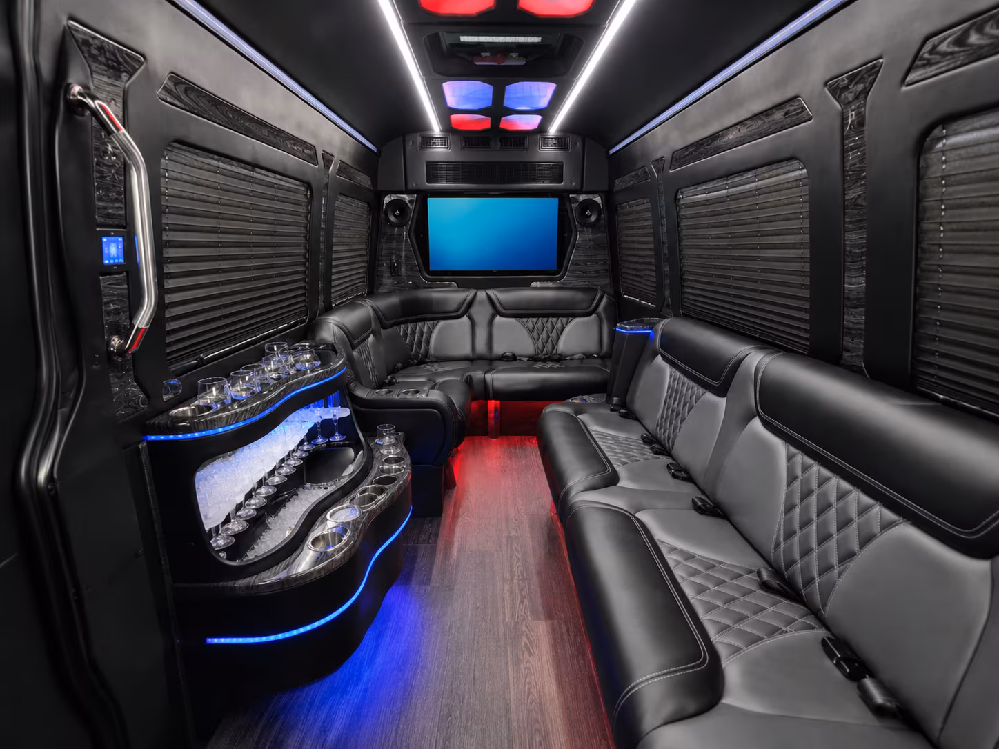 tampa employee transportation onboard seating