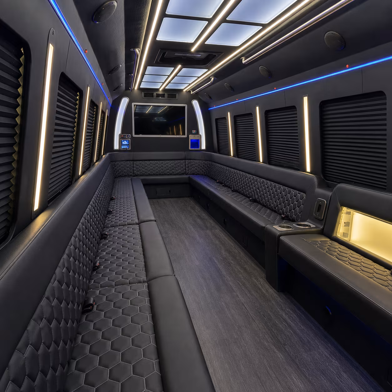 tampa party bus rentals inside